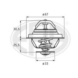 Термостат BMW 11 53 1 710 953 BMW