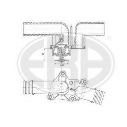 Термостат BMW 11 53 1 432 884 BMW