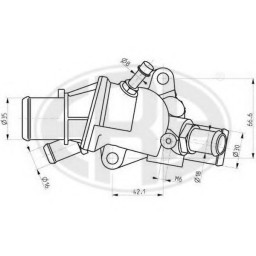 Термостат Era 350341