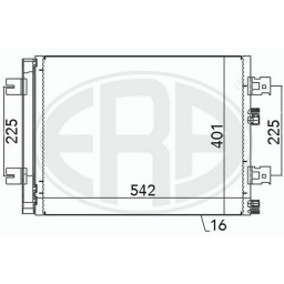 Радіатор кондиціонера LADA 8200741257 LADA