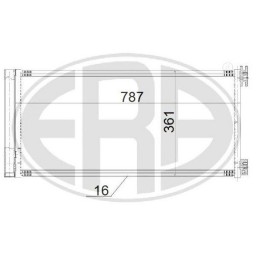 Радіатор кондиціонера RENAULT 921008178R RENAULT