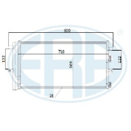 Радіатор кондиціонера FORD 5202208 FORD