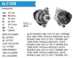 Генератор Krauf ALE1208