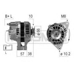 Генератор MITSUBISHI A1T02674D MITSUBISHI