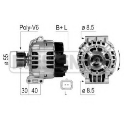 Генератор VALEO 439306 VALEO