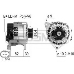 Генератор VALEO SG14B012 VALEO