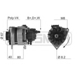 Генератор FORD R954F-10K359-AA FORD