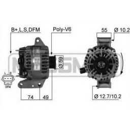 Генератор FORD 1140696 FORD