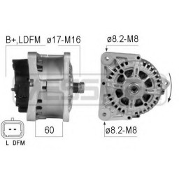 Генератор RENAULT 82 00 120 286 RENAULT