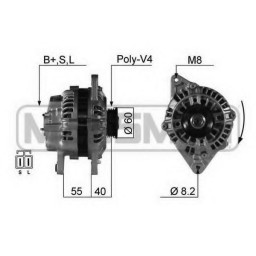 Генератор DELCO DRA3438 DELCO