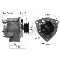 Генератор BOSCH 0 120 468 118 BOSCH