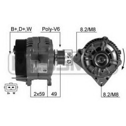 Генератор VALEO 437494 VALEO