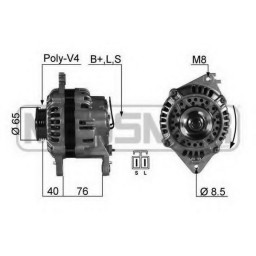 Генератор MITSUBISHI A3T45693 MITSUBISHI