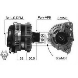 Генератор DELCO DRA0085 DELCO