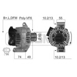 Генератор VALEO TG12C016 VALEO