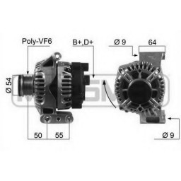 Генератор GENERALMOTORS R1530096 GENERALMOTORS