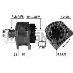 Генератор VALEO SG12B105 VALEO