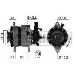 Генератор HITACHI LR170 502B HITACHI