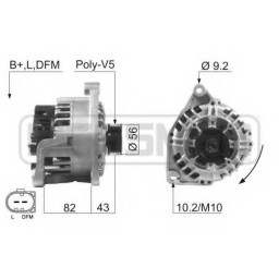 Генератор VALEO SG8B010 VALEO