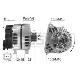 Генератор MITSUBISHI A3TB2691 MITSUBISHI