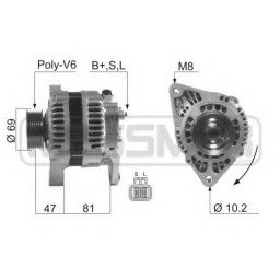 Генератор DELCO DRA3203 DELCO