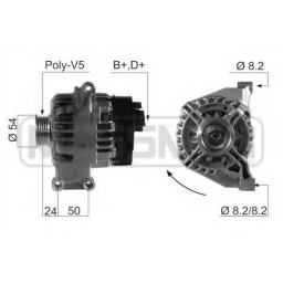 Генератор FIAT 51709132 FIAT