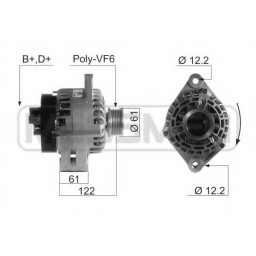 Генератор DENSO 102211-8260 DENSO