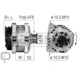 Генератор VALEO 440286 VALEO