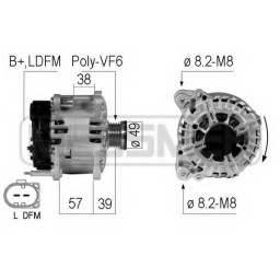 Генератор VALEO 440250 VALEO