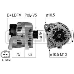 Генератор DELCO DRA0708 DELCO