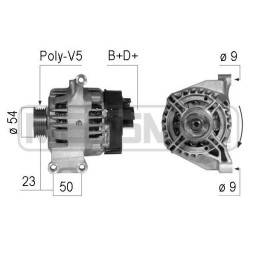 Генератор FIAT 51859061 FIAT