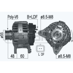 Генератор VALEO TG9B053 VALEO