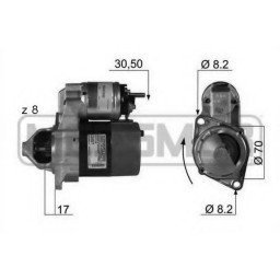 Стартер BOSCH 0 986 018 570 BOSCH