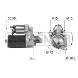 Стартер BOSCH 0 986 017 530 BOSCH