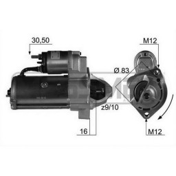 Стартер Messmer 220037B