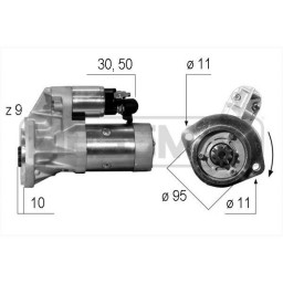 Стартер DELCO RAS34967 DELCO