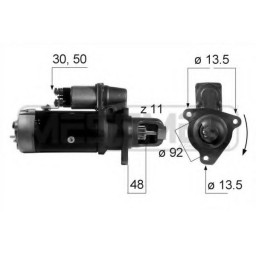 Стартер EFEL 100458 EFEL