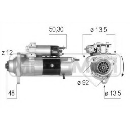 Стартер MITSUBISHI M009T61171AM MITSUBISHI