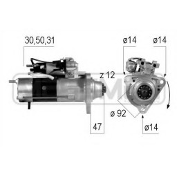 Стартер MITSUBISHI M009T66371 MITSUBISHI