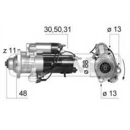 Стартер MITSUBISHI M9T65479AM MITSUBISHI