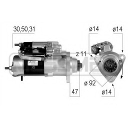 Стартер MITSUBISHI M009T80072 MITSUBISHI