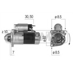 Стартер DELCO DRS0099 DELCO