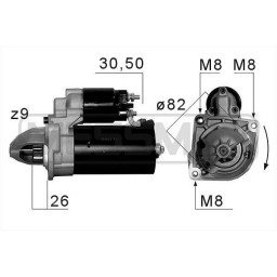 Стартер HELLA 8EA 738 258-891 HELLA