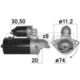 Стартер LUCAS LRS01580 LUCAS