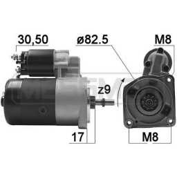 Стартер VOLKSWAGEN 049911023GX VOLKSWAGEN