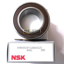Підшипник шківа компресора кондиціонера NSK 40BD6624T12DDUCG31 NSK