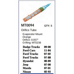 Розширювальний клапан (TUBE) кондиціонера FORD F6DZ-19D990-AB FORD