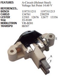 Регулятор генератора UTM RB0387B