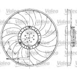 Вентилятор радіатора DELPHI FN8740811B1 DELPHI