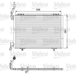 Радіатор кондиціонера FORD 1756413 FORD